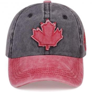 Maple Leaf Patch Summer Hat