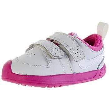Nike Pico 5, Sneakers Mixte Bébé, Teinte Platine Blanc Fuchsia Actif, 27 EU