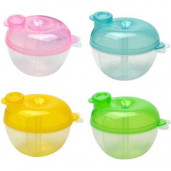 Rangement portable pour lait en poudre bébé avec trois grilles J75