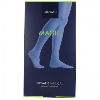 Sigvaris Magic 1 Calcetín Negro Punta Cerrada