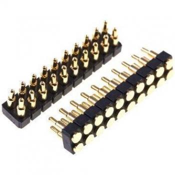2.54mm Pitch Pogo Pin Set 2-7 Pins Height 7.0mm