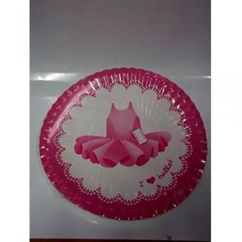 Piatti Danza Rosa “I Love” – 8 pezzi