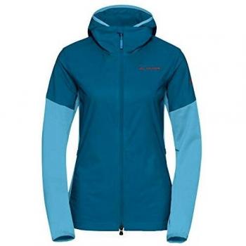 Chaqueta de senderismo VAUDE Scopi Syn Alpha, Mujer, Cristal Azul, 38