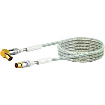 Câble d'antenne Schwaiger 1,5 m Transparent 110 dB