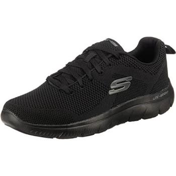 Skechers Summits Brisbane – Estilo Negrito e Confortável