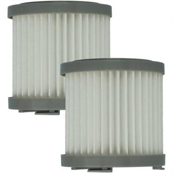 Filtro HEPA 2x Nero/Bianco, Compatibile con AEG 4055453288 – VHBW