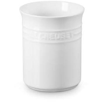 Miniature Stoneware Storage Container – White