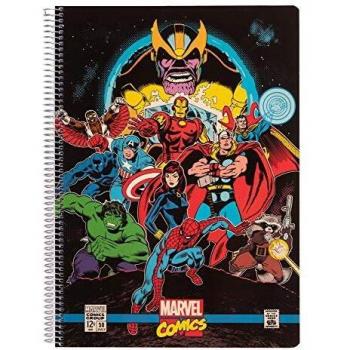 Cuaderno polipropileno Avengers