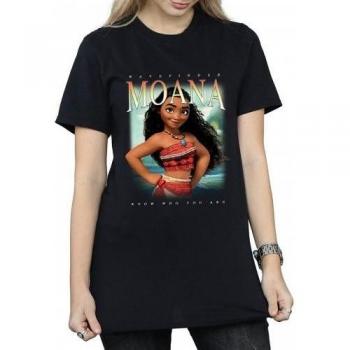 T-shirt Moana Style Boyfriend S Noir