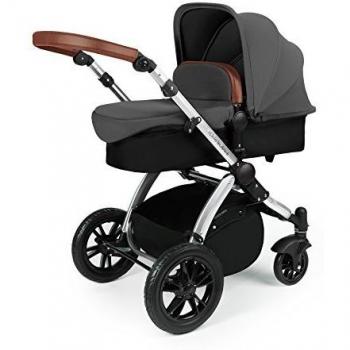 All‑In‑One Stomp V3 Baby Travel Kit – Graphite & Silver