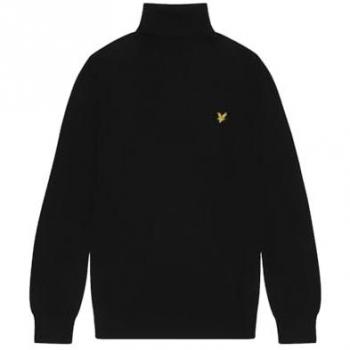 Black Merino Sweater Lyle & Scott 1874