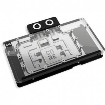 Alphacool WAK Core 9070 XT TUF+Prime mit Rückplate – GPU-Wasserkühler