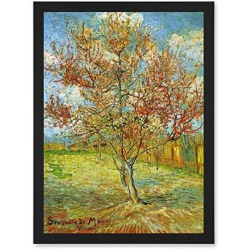 Artery8 A4 Van Gogh Peach Blossom Framed Artwork