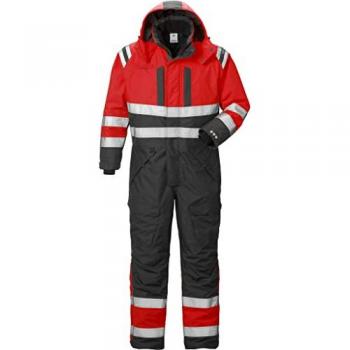 Fristads Warnschutz Winteroverall Airtech® Kl. 3 8015 GTT Größe M Rot/Schwarz