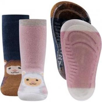 Calzini Softstep Ewers 2-Pack Alpaca Rosa Selvaggio Antiscivolo