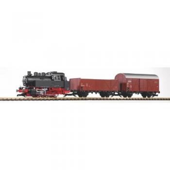 Piko 37120 Start-Set Güterzug BR 80 inkl. Sound+Dampf Spur G