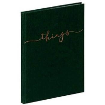 Bloc-notes 'Things', A5, gris uni