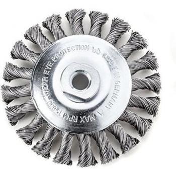 Lessmann 115mm Conical Knot Brush with M14 Thread