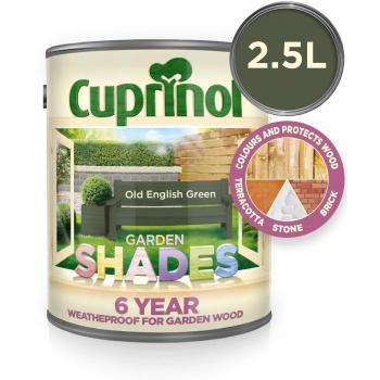 Cuprinol CUPGSHOEG25L Garden Shades Old English Green 2.5 litre