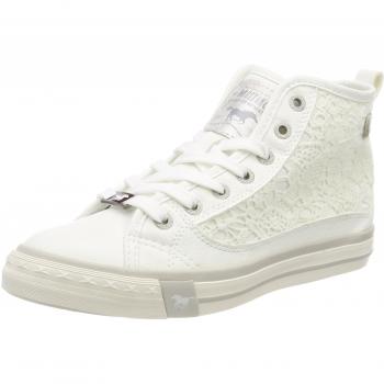Mustang Damen Sneaker 1146-507-1, Weiß