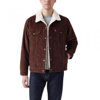 Levi's Mens Relaxed Fit Sherpa Trucker Jacket