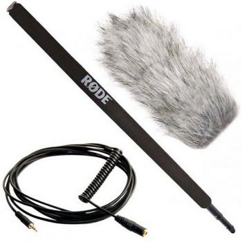 RØDE Mikrofon Zubehör: Boompole mit DeadCat und VC-1 Kabel
