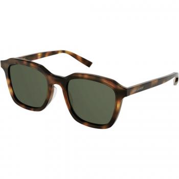 Lunettes de soleil Saint Laurent SL 457 – Havana/Vert, 53 mm