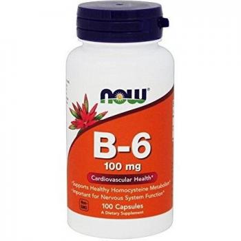 Capsules de Vitamine B6 100 mg 100