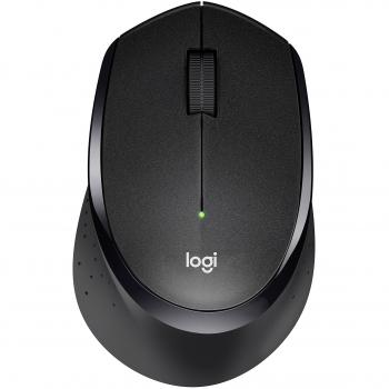 LOGITECH M330 SILENT PLUS MAUS SCHWARZ 910-004909 3Tasten 1000dpi kabellos USB