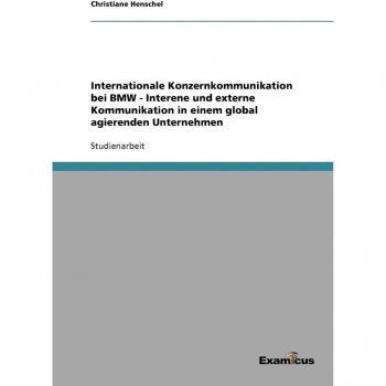 Internationale Konzernkommunikation bei BMW