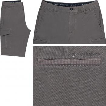 Camisa de Cuero Tom Tailor 1040226 gris corto