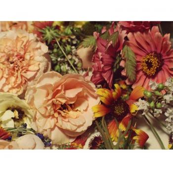 Sparkling Floral Mosaic Craft Kit – 20x30cm