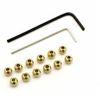 Rotules en laiton Kyosho Mini-Z 4X4 Mx01 de 4,8 mm (12)