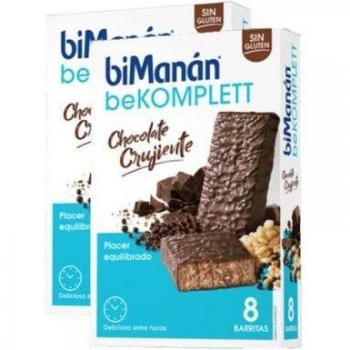 Bimanan Barritas Chocolate Crujiente 8 Unidades