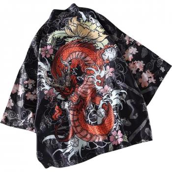 MISSKY Spring Summer Kimono Shirt