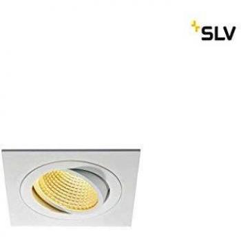 SLV LED Deckenstrahler NEW TRIA 150 I, eckig, 2700K, Clipfeder, weiß