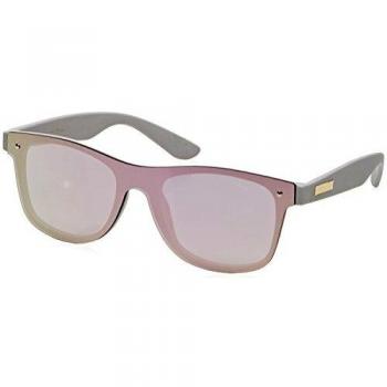 Grey Revo Matte Polarized Sunglasses with Pink Accents – Unisex