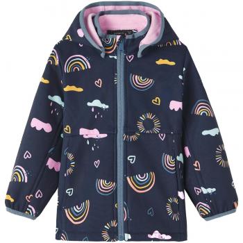 Malta Softshell Jacke Rainbow Dream für Mädchen