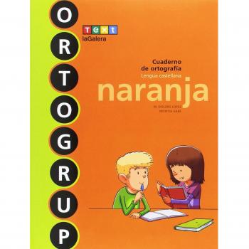 CUADERNO ORTOGRAFÍA 1ºPRIMARIA NARANJA ORTOGRUP