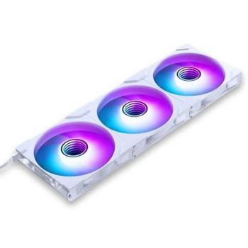 Ventoinha Phanteks M25 Gen2 140mm PWM Fan Reversed Airflow DRGB Branco (Pack de 3)