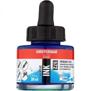 Talens Akryltinte 30 ml (Cyan)
