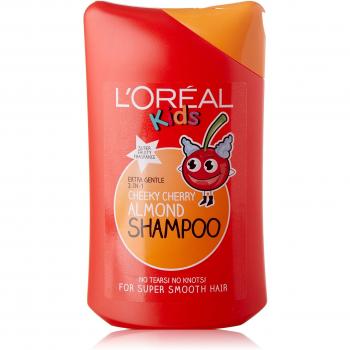 L'Oreal Bambini 2 in 1 Shampoo Extra Gentile con Ciliegia e Mandorla