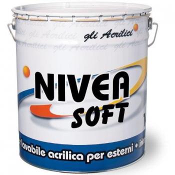 Idropittura Acrilica Super Lavabile Nivea Soft 13Lt