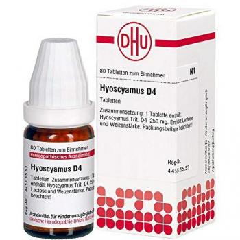Hyoscyamus D 4 Tabletten 80 Stück