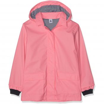 Chaqueta de Lluvia Petit Bateau para Niñas, Rosa (Cupcake 07) 116 cm