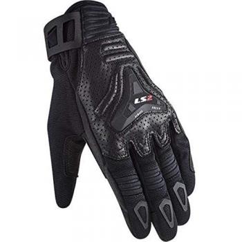 Gants de moto LS2 perforés All Terrain Noir M