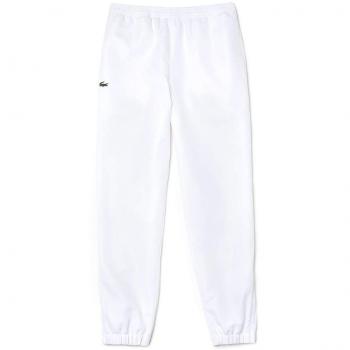Pantaloni lunghi Lacoste Sport Logo bianchi