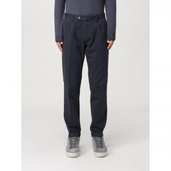 Brooksfield Pantalone Blu Navy Uomo Taglia 50