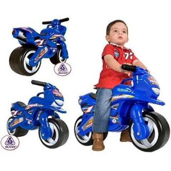 Cavallo di Legno INJUSA Tundra Blu 18M+ con Maniglia