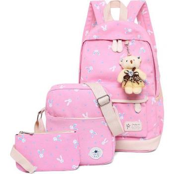 DIOMO Rucksack für Mädchen mit Buch